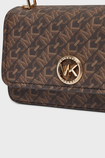 Michael Kors Monogram Logolu Çıkarılabilir Askılı 32T4GD8C5B227 Bayan Çanta 32T4GD8C5B 227 TABA - 6