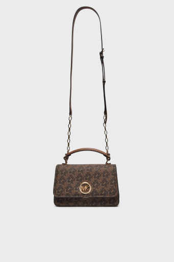 Michael Kors Monogram Logolu Çıkarılabilir Askılı 32T4GD8C5B227 Bayan Çanta 32T4GD8C5B 227 TABA - 9