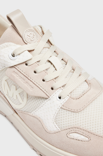 Michael Kors Sneaker 43T4THFS3D725 Bayan Ayakkabı 43T4THFS3D 725 EKRU - 5