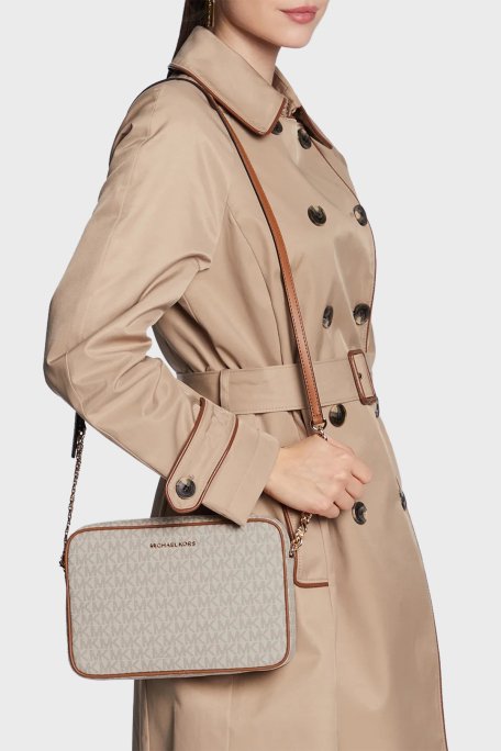 Michael Kors Zincirli Ayarlanabilir Askılı 32F1GJ6C7B Bayan Çanta 32F1GJ6C7B 150 EKRU - 2