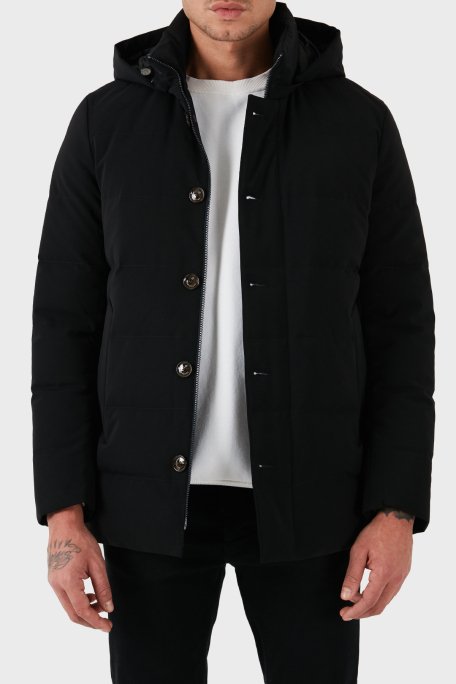 Montecore Regular Fit Astarlı Çıkarılabilir Kapüşonlu Erkek Mont F07MUCX581 185 99 SİYAH - 7