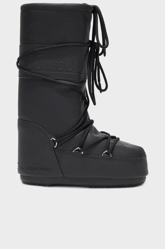 Moon Boot Logolu Bağcıklı Su İtici Bayan Kar Botu 80D1402760 N001 SİYAH - 1