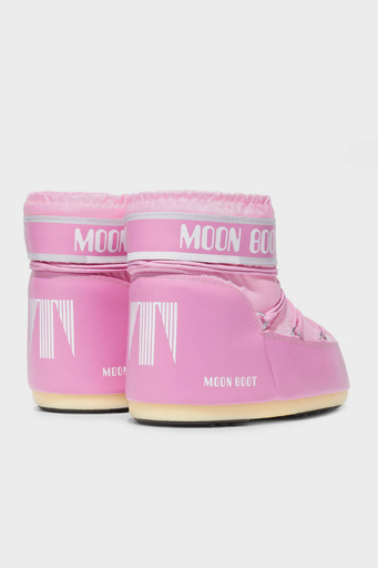 Moon Boot Logolu Bağcıklı Su İtici Bayan Kar Botu 80D1409340 J001 PEMBE - 3