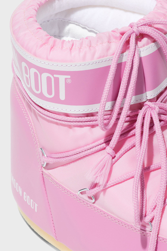 Moon Boot Logolu Bağcıklı Su İtici Bayan Kar Botu 80D1409340 J001 PEMBE - 4