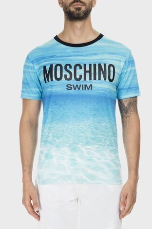Moschino - Moschino Erkek T Shirt A1901 2322 1888 MAVİ