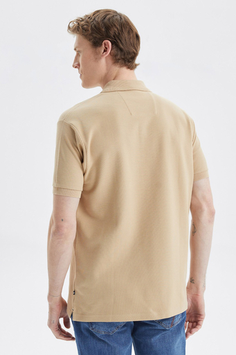 Nautica Classic Fit % 100 Pamuk Düğmeli Erkek Polo T Shirt K35000T 2SA VİZON - 4