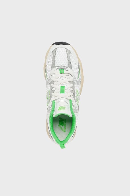 New Balance 530 Koşu Spor Bayan Ayakkabı MR530EC BEYAZ-YEŞİL - 4