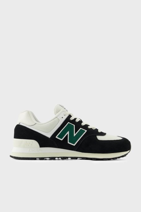 New Balance 574 NB Lifestyle Sneaker Unisex Ayakkabı U574RBG SİYAH - 1