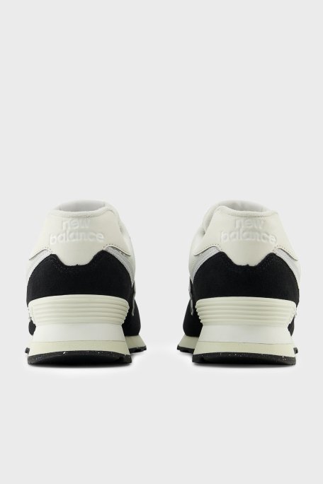 New Balance 574 NB Lifestyle Sneaker Unisex Ayakkabı U574RBG SİYAH - 6
