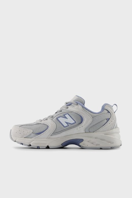 New Balance Logolu File Detaylı Sneaker Bayan Ayakkabı U530SMB GRİ - 2