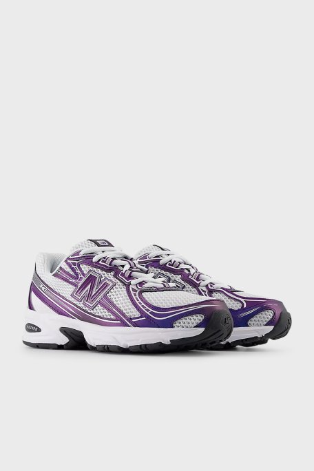 New Balance Logolu File Detaylı Sneaker Unisex Ayakkabı U740CG2 Beyaz-Fuşya - 2