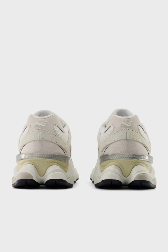 New Balance Logolu Hakiki Deri Kalın Tabanlı Sneaker Unisex Ayakkabı U9060WHT BEYAZ-BEJ - 9
