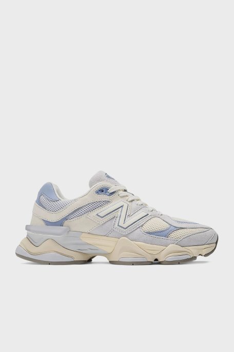 New Balance Logolu Hakiki Deri Süet Detaylı Sneaker Bayan Ayakkabı U9060EEL BEJ - 1