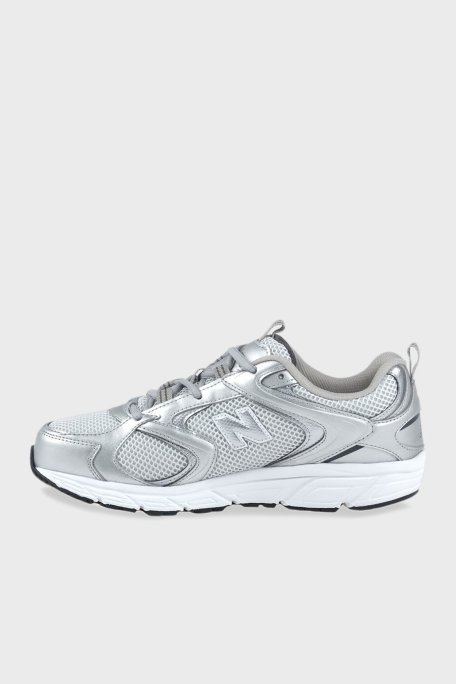 New Balance Logolu Kalın Tabanlı Sneaker NB Lifestyle Unisex Ayakkabı ML408GS GRİ - 6