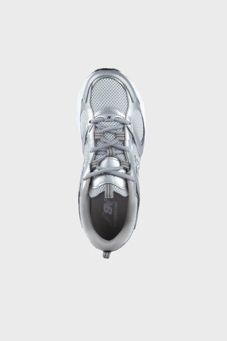 New Balance Logolu Kalın Tabanlı Sneaker NB Lifestyle Unisex Ayakkabı ML408GS GRİ - 7
