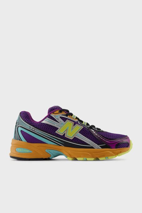 New Balance Logolu Renk Bloklu Sneaker Bayan Ayakkabı U740MC2 MOR - 1