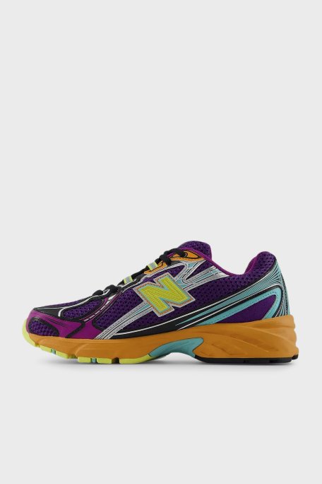 New Balance Logolu Renk Bloklu Sneaker Bayan Ayakkabı U740MC2 MOR - 3