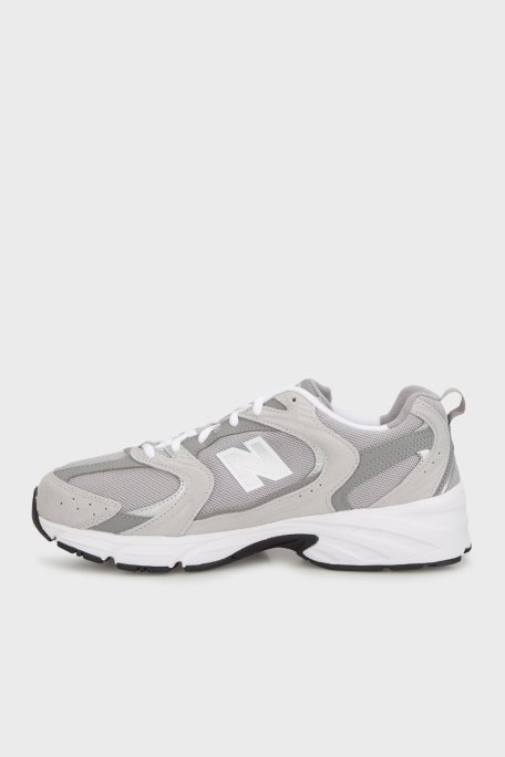New Balance Logolu Süet Detaylı Sneaker Unisex Ayakkabı MR530CK GRİ - 2