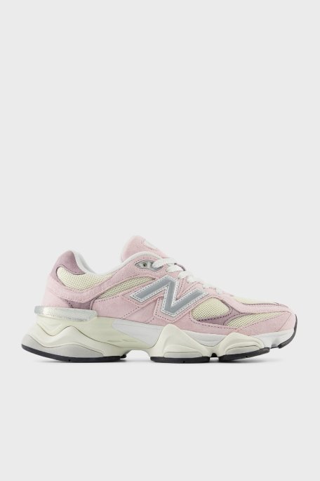 New Balance Logosolu Süet Sneaker Bayan Ayakkabı U9060LBC PEMBE - 1