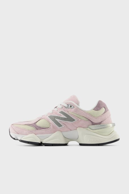 New Balance Logosolu Süet Sneaker Bayan Ayakkabı U9060LBC PEMBE - 2