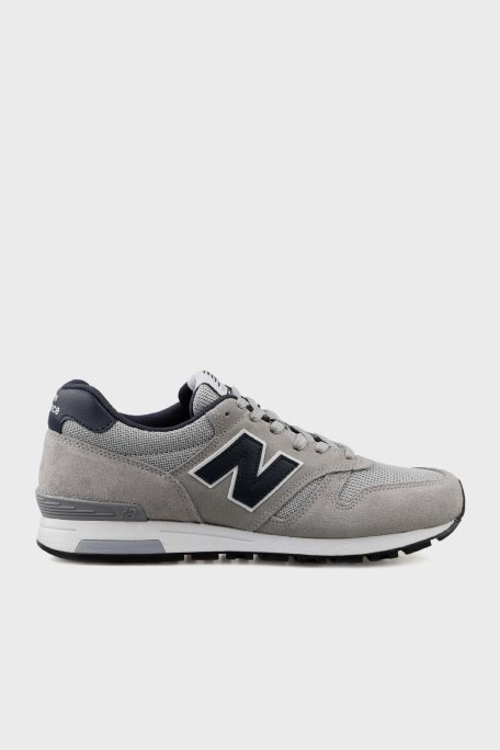 New Balance NB Lifestyle Logolu Fileli Sneaker Erkek Ayakkabı ML565GRY GRİ - 1