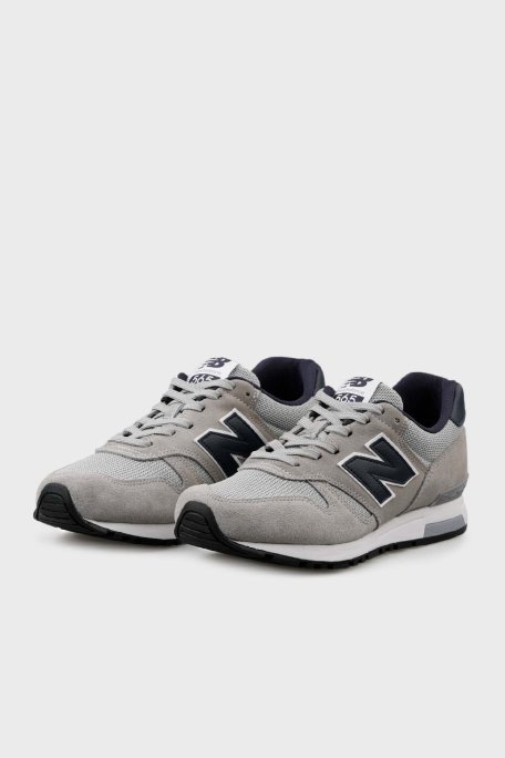 New Balance NB Lifestyle Logolu Fileli Sneaker Erkek Ayakkabı ML565GRY GRİ - 3