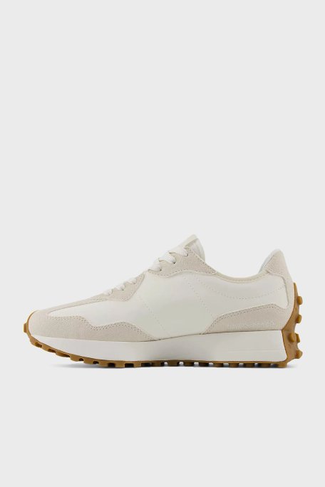 New Balance NB Lifestyle Logolu Sneaker Bayan Ayakkabı WS327NKD BEJ - 2