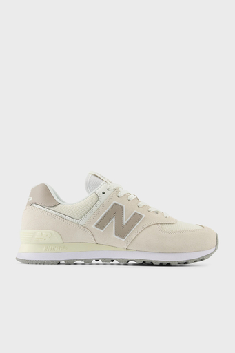 New Balance NB Lifestyle Logolu Sneaker Unisex Ayakkabı U574ESC BEJ - 1
