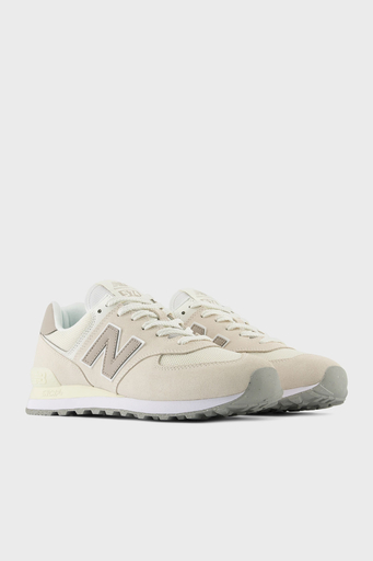 New Balance NB Lifestyle Logolu Sneaker Unisex Ayakkabı U574ESC BEJ - 3