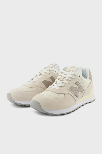 New Balance NB Lifestyle Logolu Sneaker Unisex Ayakkabı U574ESC BEJ - 11