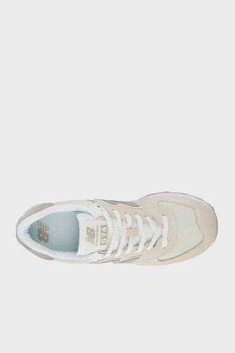 New Balance NB Lifestyle Logolu Sneaker Unisex Ayakkabı U574ESC BEJ - 12