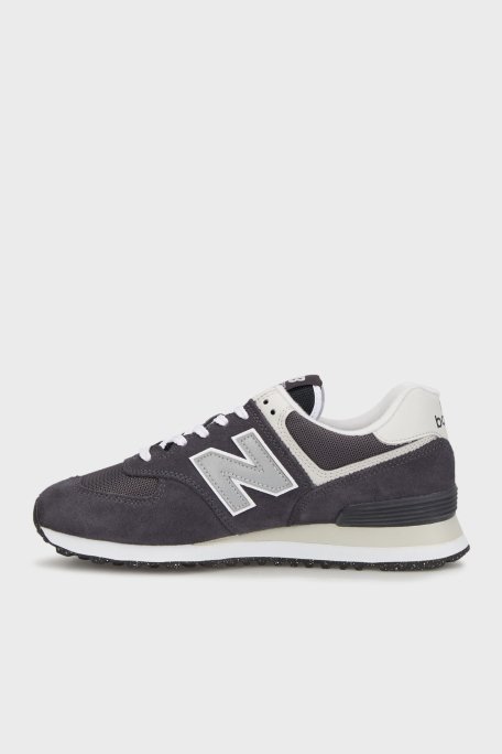 New Balance NB Lifestyle Süet Sneaker Unisex Ayakkabı U574ESJ GRİ - 2