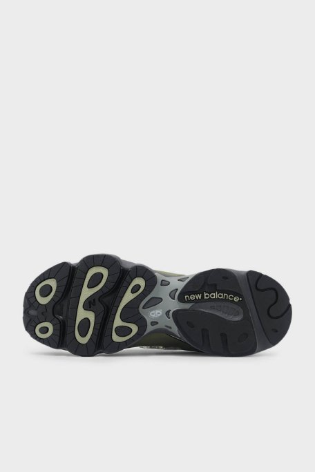 New Balance Süet Detaylı Logolu Sneaker Erkek Ayakkabı M1000MEO HAKİ - 6