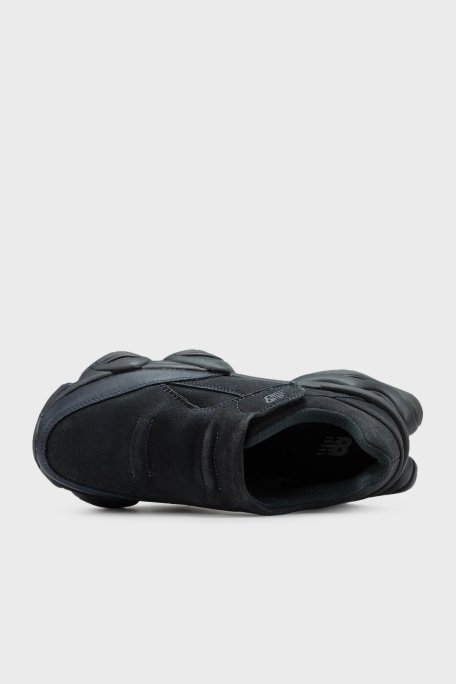 New Balance Süet Logolu Sneaker Erkek Ayakkabı U8040UOB SİYAH - 4