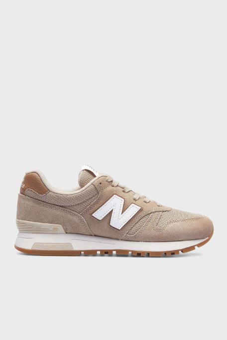 New Balance Süet Logolu Sneaker NB Lifestyle Erkek Ayakkabı ML565VTG BEJ - 1