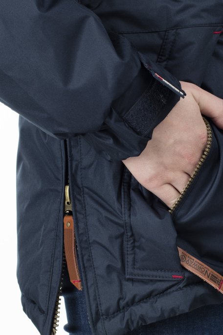 Norway Geographical Kapüşonlu Outdoor Bayan Parka BRIDGET LACİVERT - 6