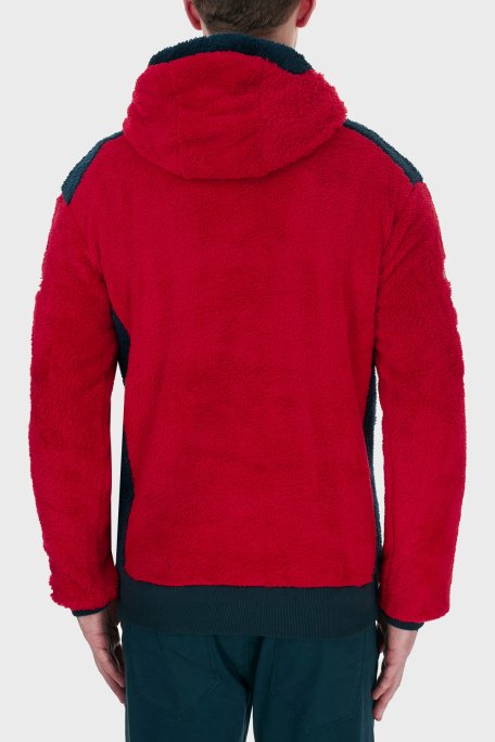 Norway Geographical Kapüşonlu Yarım Fermuarlı Outdoor Polar Erkek Sweat GYMCLASSSHERCO KIRMIZI - 6