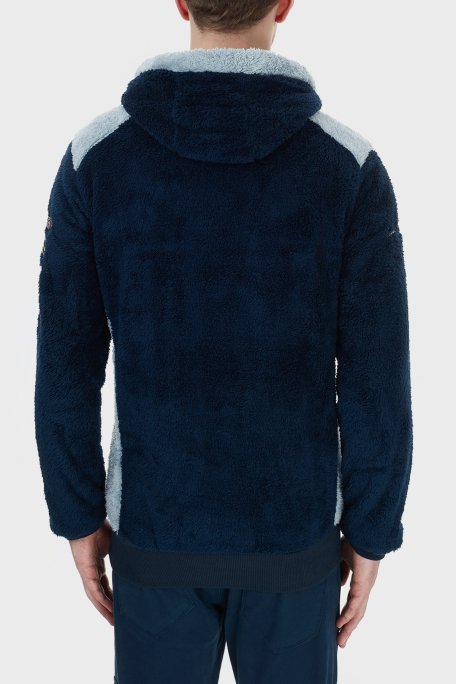 Norway Geographical Kapüşonlu Yarım Fermuarlı Outdoor Polar Erkek Sweat GYMCLASSSHERCO LACİVERT - 6