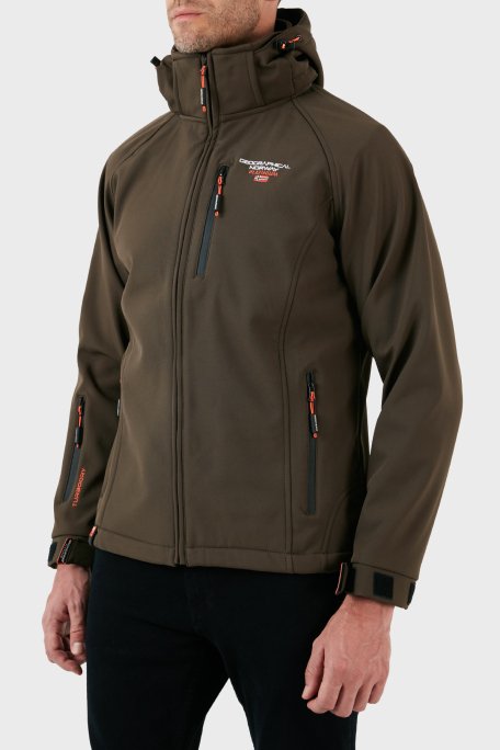 Norway Geographical Su Geçirmez Çıkarılabilir Kapüşonlu Outdoor Erkek Mont TABOO HAKİ - 6