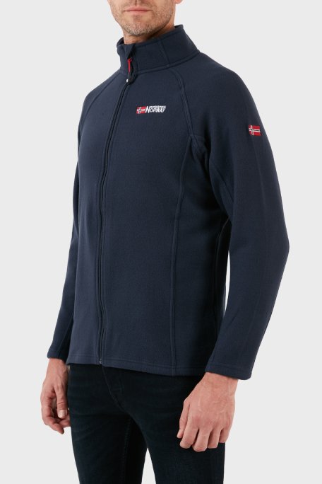 Norway Geographical Yumuşak Dokulu Soğuğa Dayanıklı Outdoor Erkek Polar TUG LACİVERT - 6