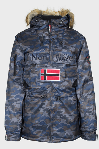 Norway Geographical Outdoor Bayan Parka BELLACIAO LACİVERT - 1