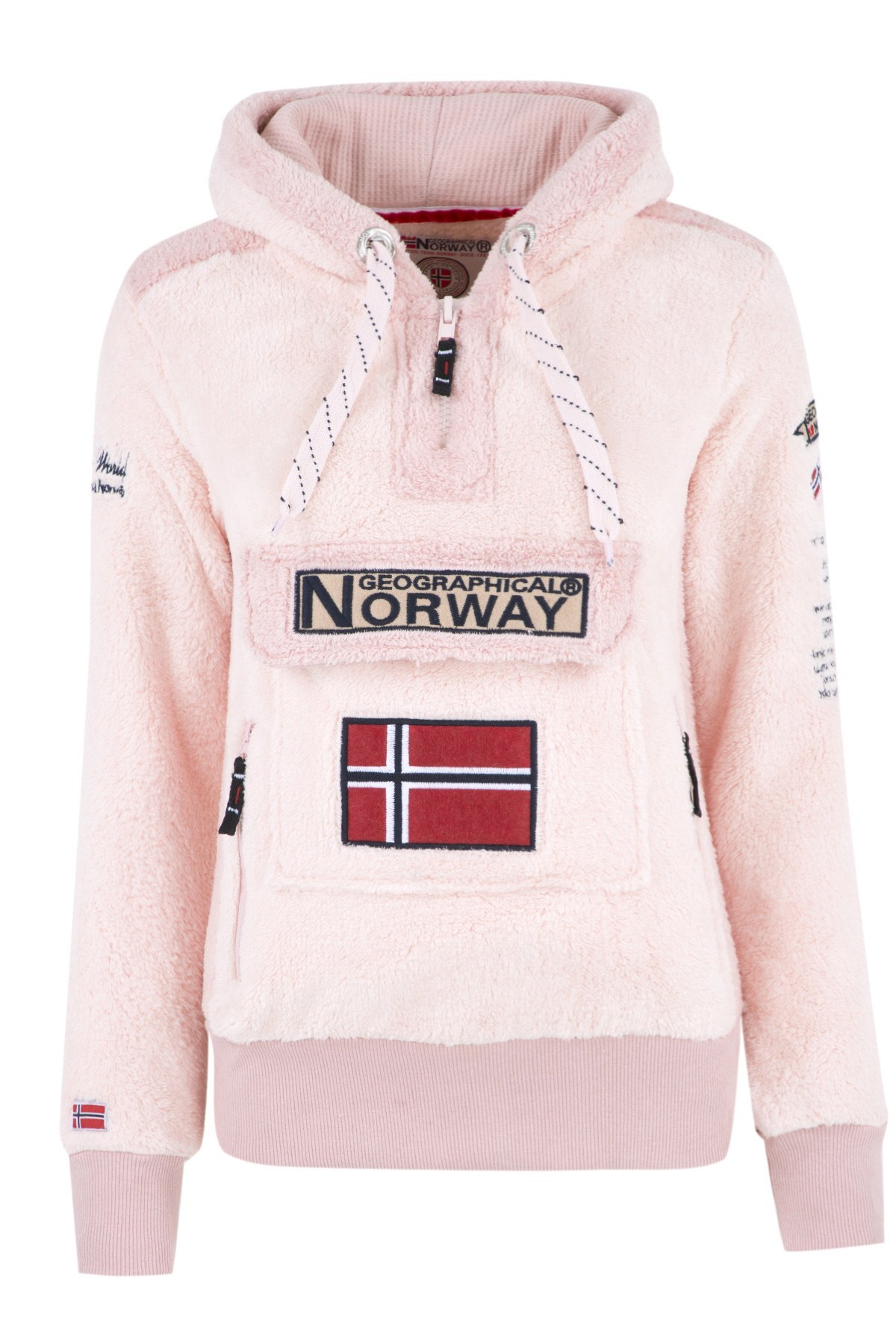 Norway Geographical Outdoor Bayan Sweat GYMCLASS PEMBE