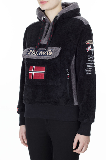 Norway Geographical Outdoor Bayan Sweat GYMCLASS SİYAH - 4
