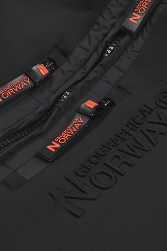 Norway Geographical Su Geçirmez 5000 mm Kapüşonlu Çocuk Parka BEACHWOODB SİYAH - 7