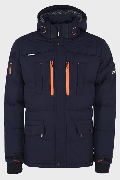 Norway Geographical Su Geçirmez 5000 mm Outdoor Erkek Parka BASILBOLI LACİVERT - 1