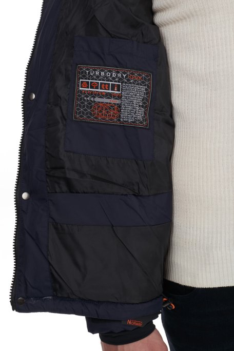 Norway Geographical Su Geçirmez 5000 mm Outdoor Erkek Parka BASILBOLI LACİVERT - 7