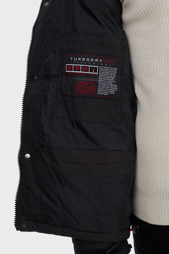 Norway Geographical Su Geçirmez 5000 mm Outdoor Erkek Parka BASILBOLI SİYAH - 5