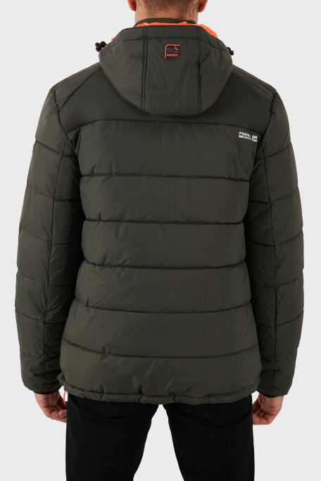 Norway Geographical Su Geçirmez Kapüşonlu Erkek Parka BEACHWOOD HAKİ - 3