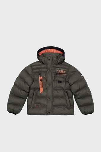 Norway Geographical Suya Dayanıklı Outdoor Çocuk Mont CITERNIERB HAKİ - 1