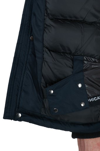 Norway Geographical Suya Dayanıklı Outdoor Erkek Parka ALAIN LACİVERT - 8